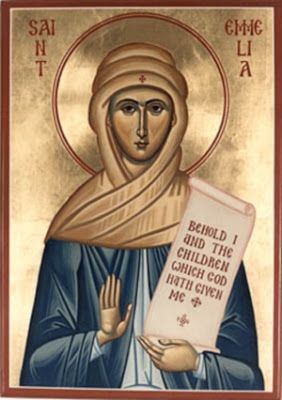 Saint Emilia Mother to Vasileios